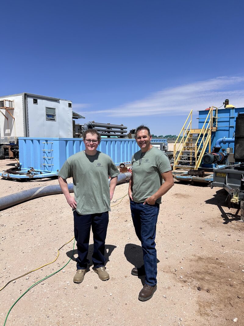 Ivan and Ryan Sager on site